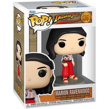 Funko Pop! Indiana Jones Marian Ravenwood - Figura da Collezione Vinyl Nerdscape
