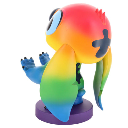 Disney Stitch Figura da Collezione Clamp Rainbow 20cm - Nerdscape Nerdscape