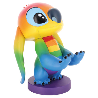 Disney Stitch Figura da Collezione Clamp Rainbow 20cm - Nerdscape Nerdscape