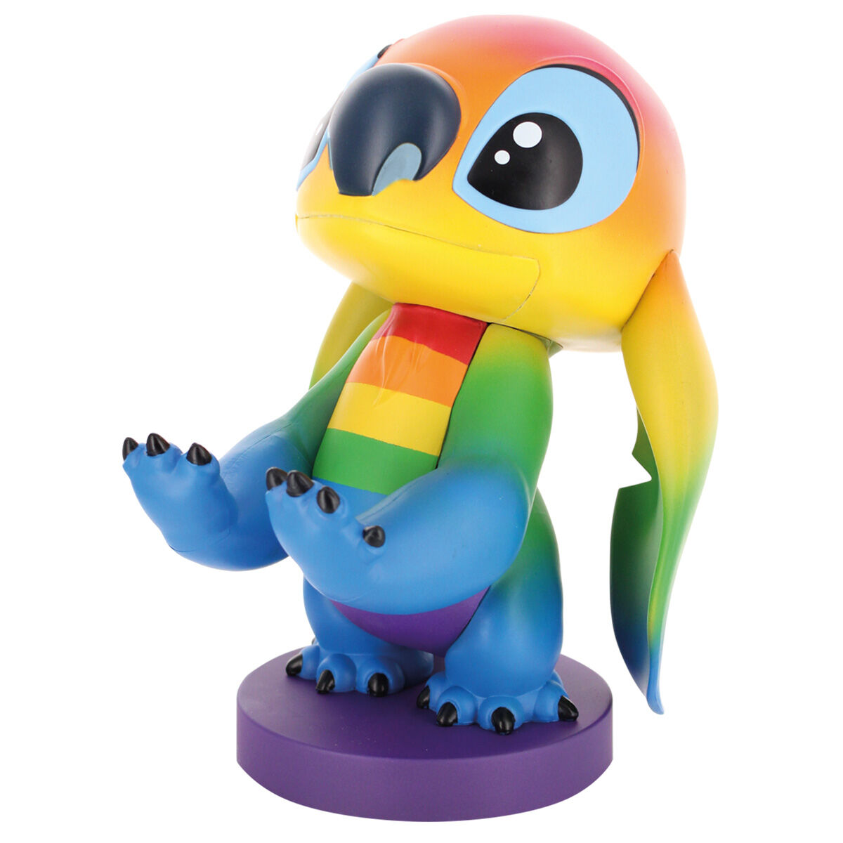 Disney Stitch Figura da Collezione Clamp Rainbow 20cm - Nerdscape Nerdscape