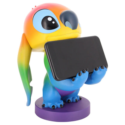 Disney Stitch Figura da Collezione Clamp Rainbow 20cm - Nerdscape Nerdscape