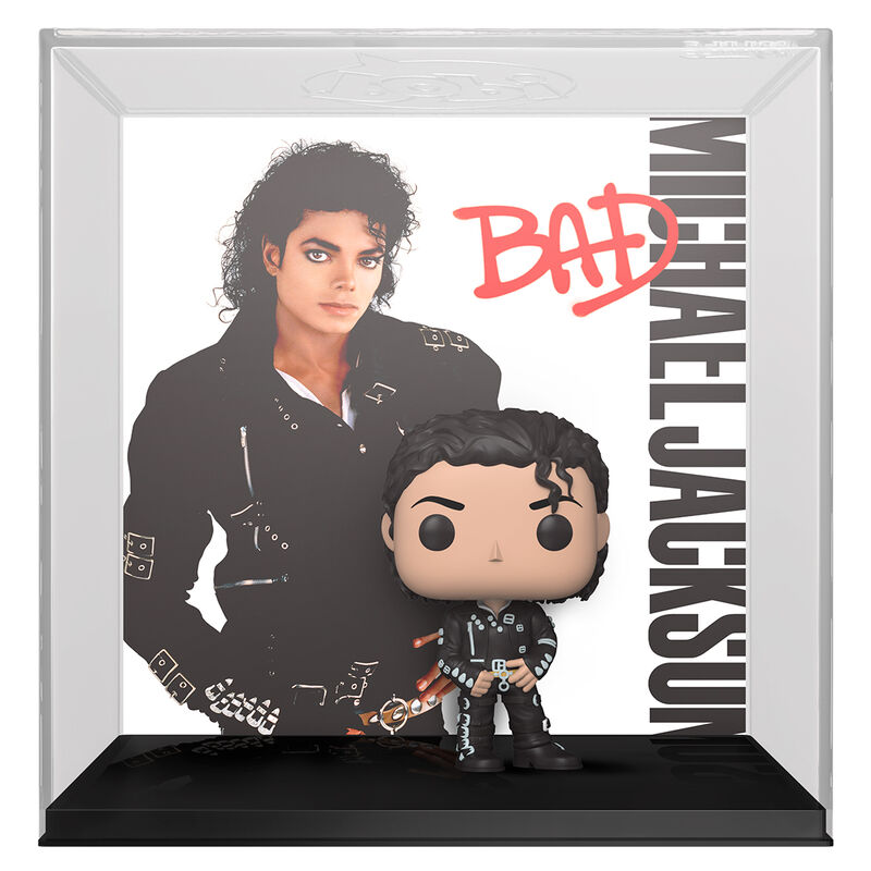 Funko Pop! Albums Michael Jackson Bad - Figura da Collezione Vinyl Nerdscape