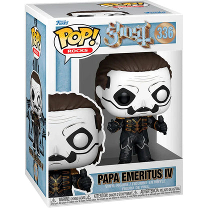 Funko Pop! Rocks Ghost Papa Emeritus IV - Figura da Collezione Vinyl Nerdscape