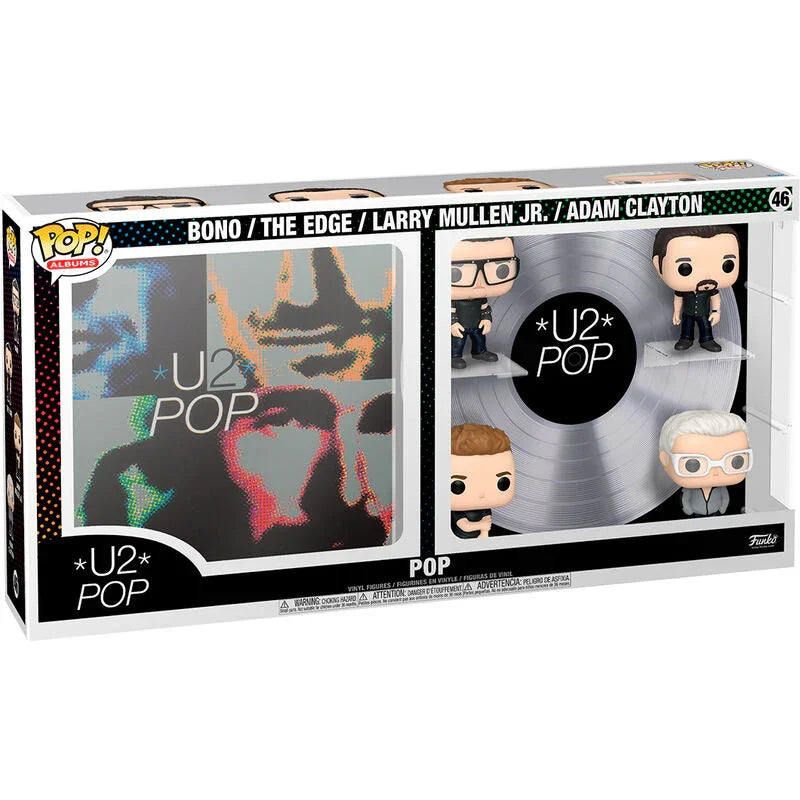 Funko Pop! U2 Albums Deluxe - Figura da Collezione Vinyl Nerdscape