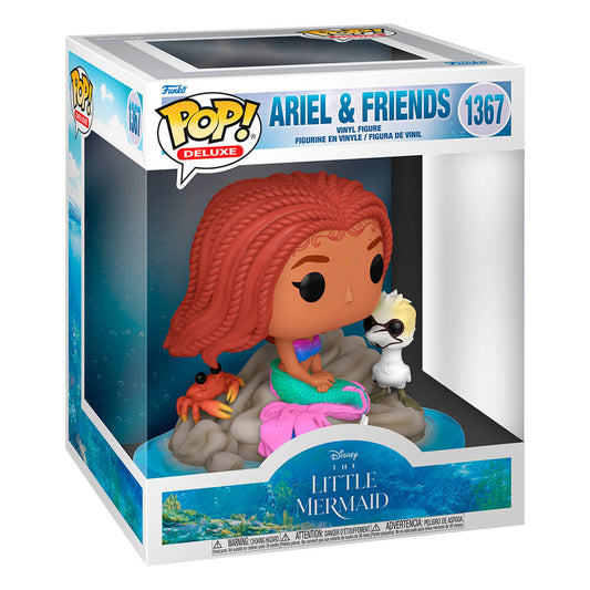 Figurines POP Deluxe Disney La Petite Sirène Ariel et ses amis