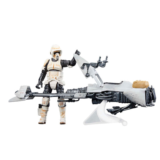 Funko Pop! Grogu e Scout Trooper Speeder Bike Star Wars The Mandalorian Figura da Collezione - Nerdscape Nerdscape
