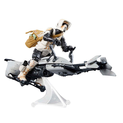 Funko Pop! Grogu e Scout Trooper Speeder Bike Star Wars The Mandalorian Figura da Collezione - Nerdscape Nerdscape