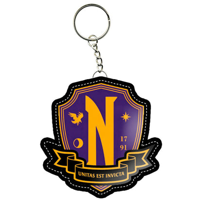 Wednesday Emblem keychain Nerdscape
