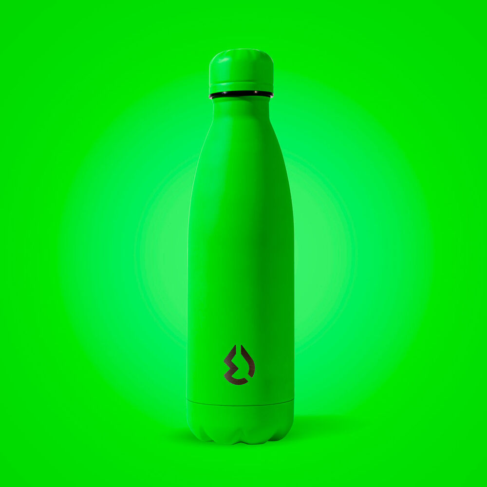 Water Revolution Fluor Green water bottle 500ml Nerdscape