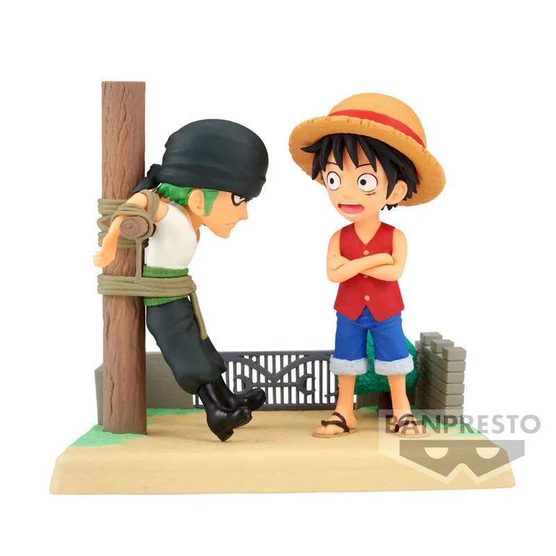 Funko Pop! Monkey D Luffy & Roronoa Zoro One Piece Log Stories Figura da Collezione - Nerdscape Nerdscape
