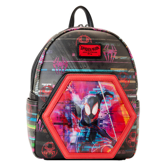 Loungefly Marvel Spiderman Across the Spider-Verse Lenticular backpack 27cm Nerdscape