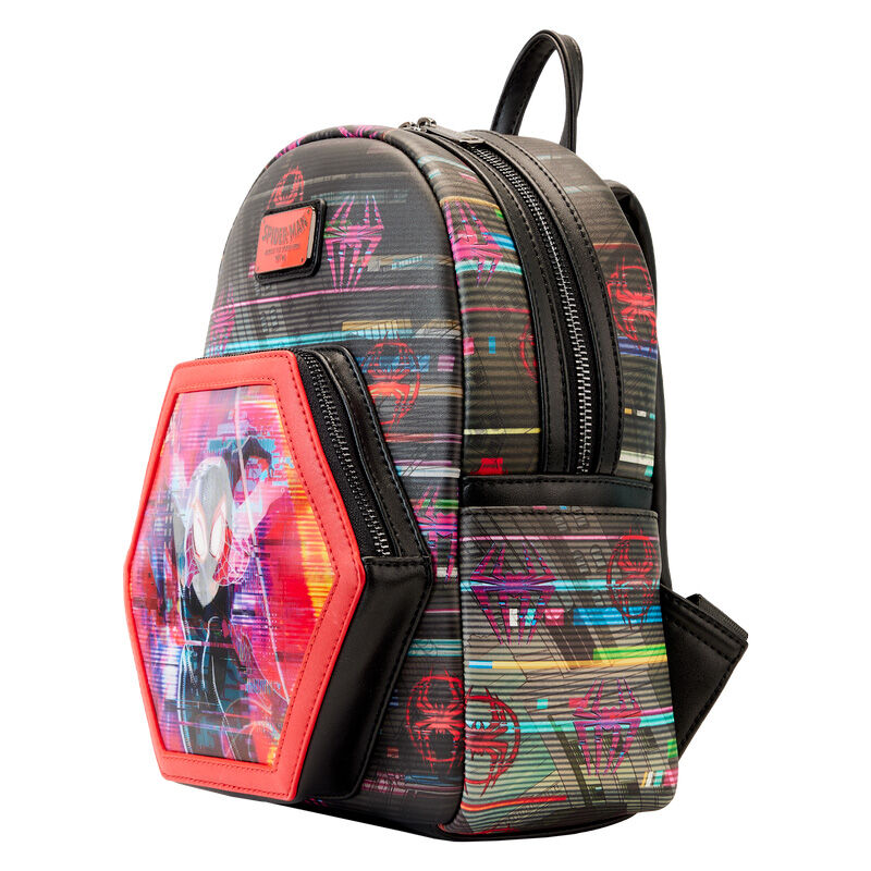 Loungefly Marvel Spiderman Across the Spider-Verse Lenticular backpack 27cm Nerdscape