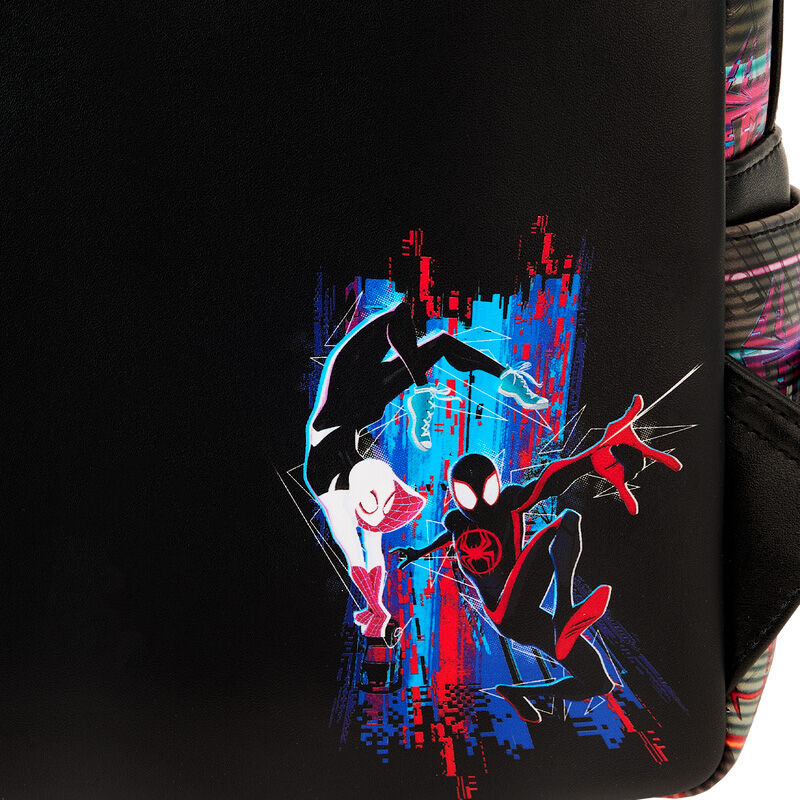 Loungefly Marvel Spiderman Across the Spider-Verse Lenticular backpack 27cm Nerdscape