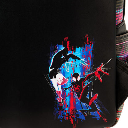 Loungefly Marvel Spiderman Across the Spider-Verse Lenticular backpack 27cm Nerdscape