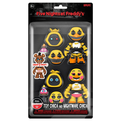 POP pack 2 figures Five Nights at Freddys Toy Chica and Nightmare Chica Nerdscape