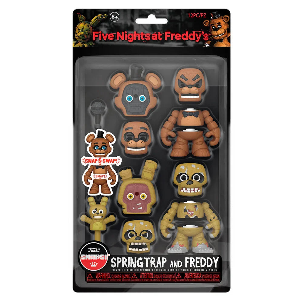POP pack 2 figures Five Nights at Freddys Springtrap and Freddy Nerdscape