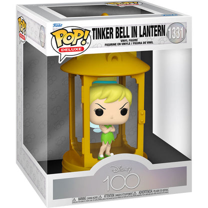 Funko Pop! Disney Peter Tinker Bell - Figura da Collezione Vinyl Deluxe in Lanterna Nerdscape