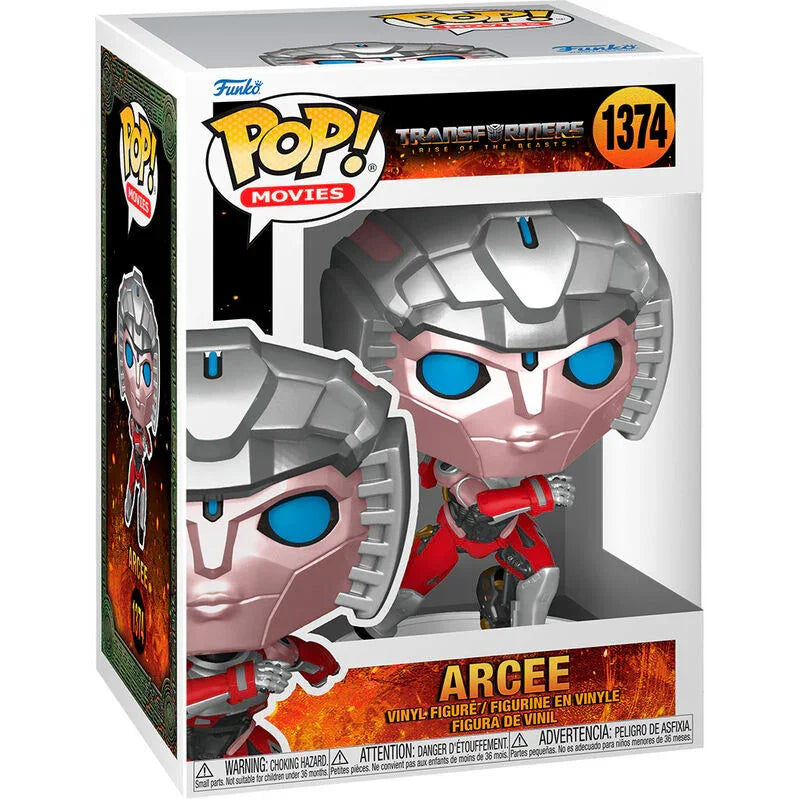 Funko Pop! Transformers Arcee - Figura da Collezione Vinyl Nerdscape