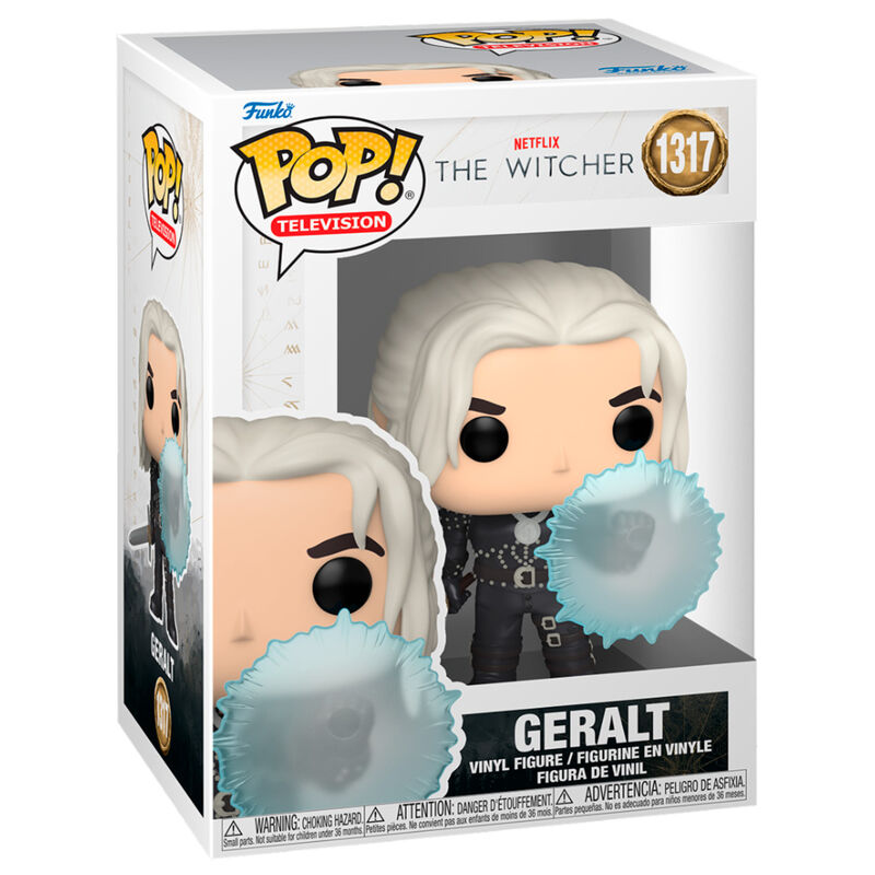 Funko Pop! The Witcher Geralt - Figura da Collezione Vinyl Nerdscape