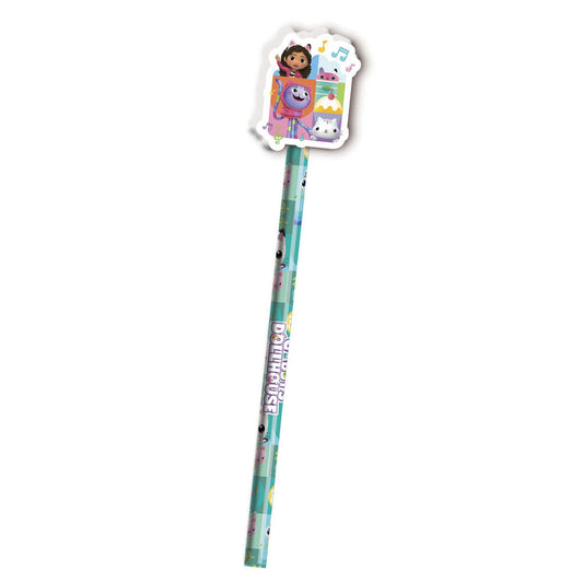 Gabbys Dollhouse Pencil with eraser Nerdscape