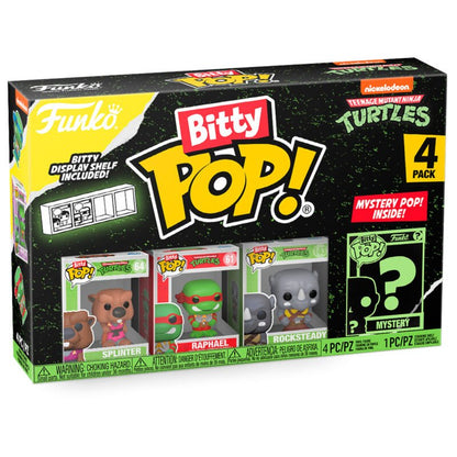 Blister 4 figures Bitty POP Teenage Mutant Ninja Turtles Splinter - Nerdscape