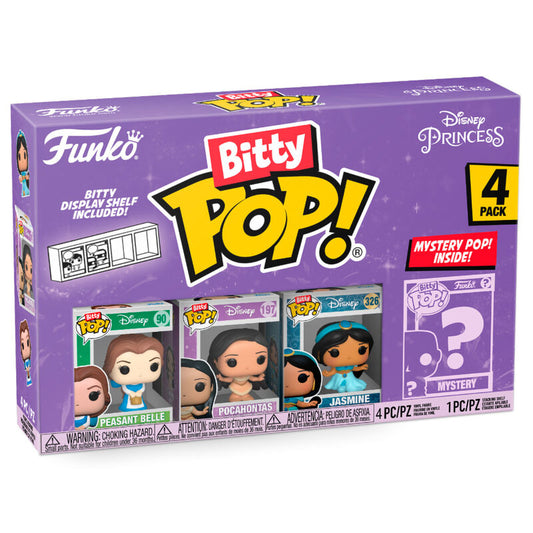 Funko Pop! Bitty POP Disney Princess Belle - Figura da Collezione Vinyl