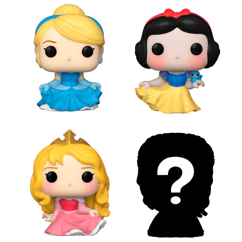 Funko Pop! Bitty POP Disney Princess Cinderella - Figura da Collezione Vinyl 4 pezzi Nerdscape