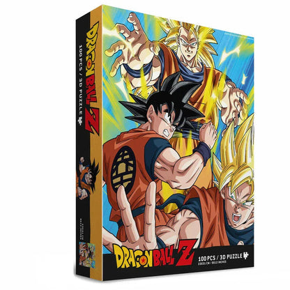 Dragon Ball Z Goku Saiyan 3D puzzle 100pcs Nerdscape