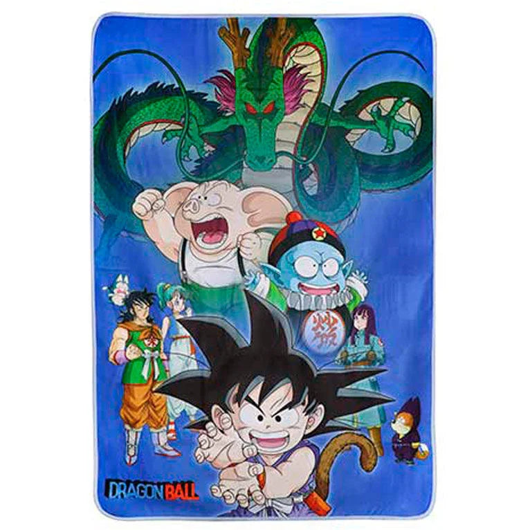 Dragon Ball Shenron and Heroes blanket Nerdscape