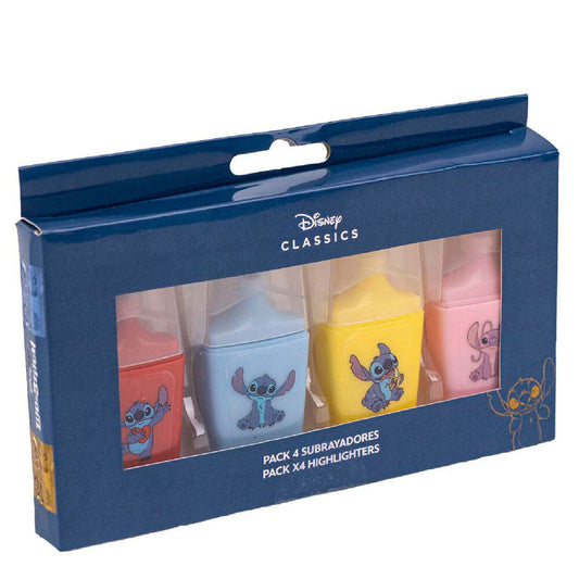 Surligneurs Disney Stitch (4 unités)