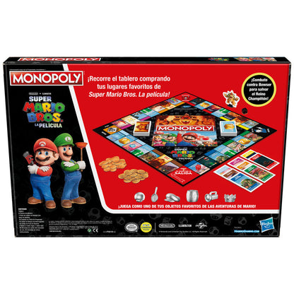 Monopoly Super Mario Bros La Pelicula Edizione Spagnola - Nerdscape Nerdscape