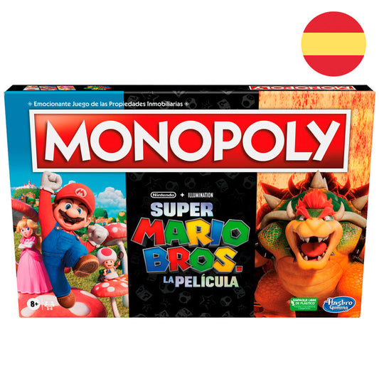 Monopoly Super Mario Bros La Pelicula Edizione Spagnola - Nerdscape Nerdscape