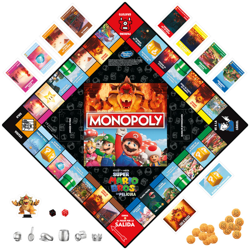 Monopoly Super Mario Bros La Pelicula Edizione Spagnola - Nerdscape Nerdscape