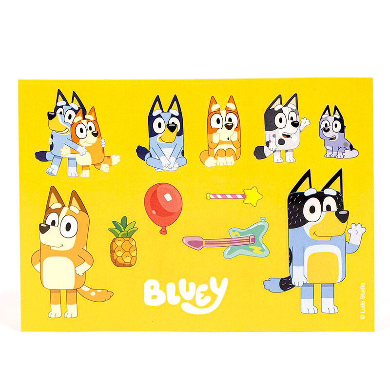 Bluey Colouring stationery set Nerdscape