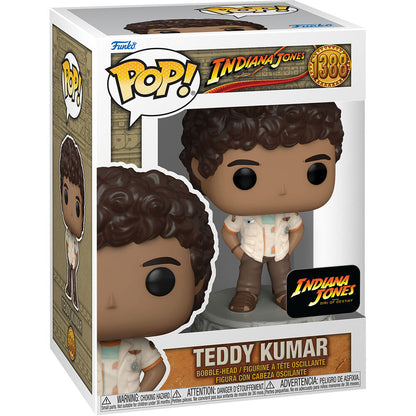Funko Pop! Indiana Jones Teddy Kumar - Figura da Collezione Vinyl Nerdscape