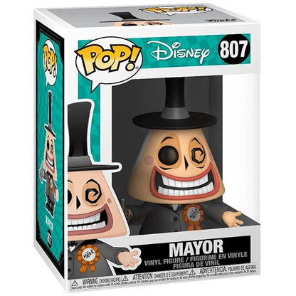 POP figure Disney Nightmare Before Christmas Mayor with Megaphone Nerdscape