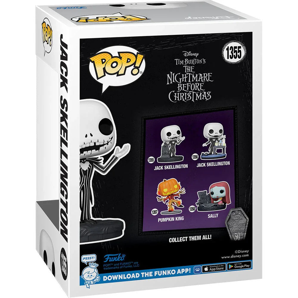 Funko Pop! Disney Nightmare Before Christmas Jack Skellington 30th Anniversary - Figura da Collezione Vinyl Nerdscape