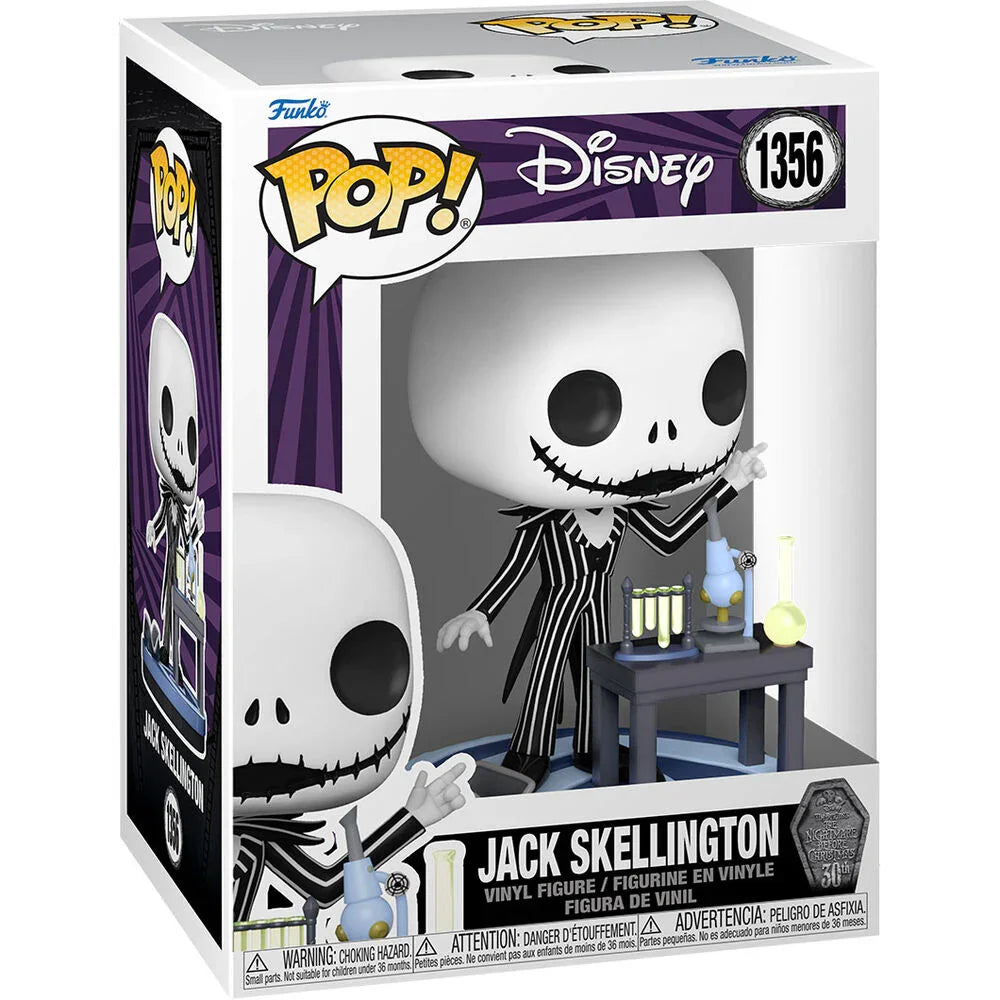Funko Pop! Disney Nightmare Before Christmas Jack Skellington 30th Anniversary - Figura da Collezione Vinyl Nerdscape