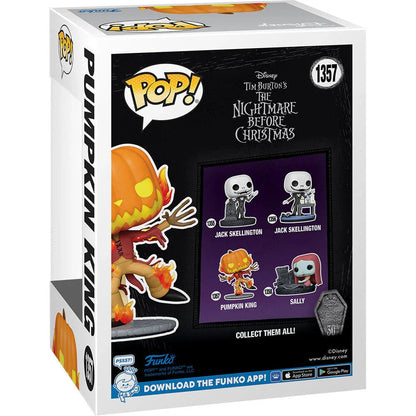 Funko Pop! Disney Nightmare Before Christmas Pumpkin King 30th Anniversary - Figura da Collezione Vinyl Nerdscape