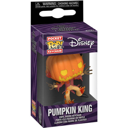 Pocket POP Disney Keychain Nightmare Before Christmas 30th Anniversary Pumpkin King Nerdscape