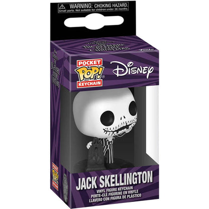 Pocket POP Keychain Disney Nightmare Before Christmas 30th Anniversary Jack Skellington Nerdscape