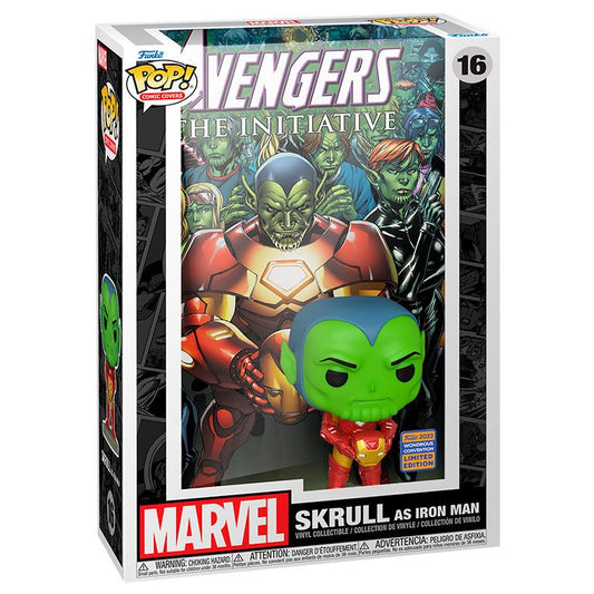 POP figure Album Marvel Avengers Skrull as Iron Man Exclusive - Nerdscape
