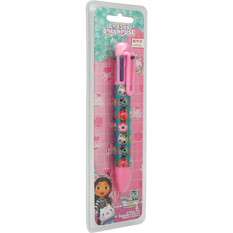 Gabbys Dollhouse 6 colors pen Nerdscape