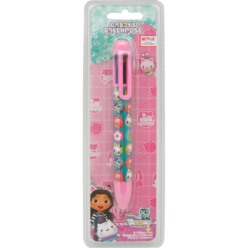 Gabbys Dollhouse 6 colors pen Nerdscape