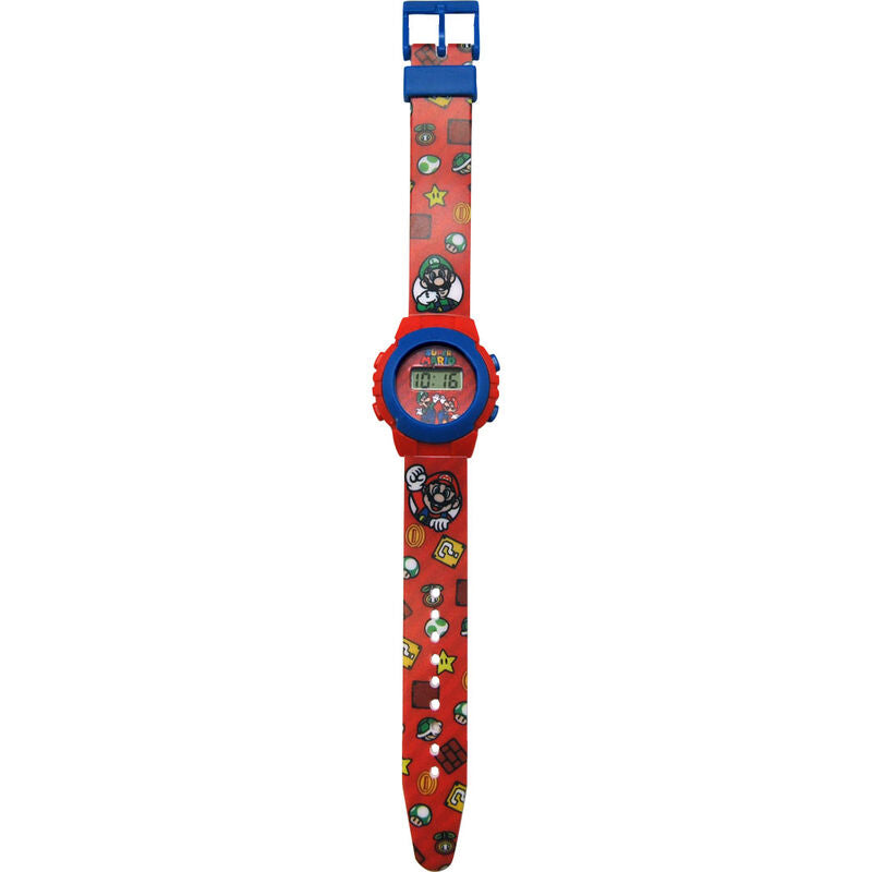 Super Mario Bros digital watch Nerdscape