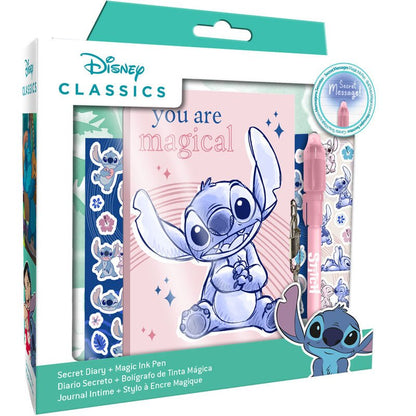 Disney Stitch secret diary + magic pen - Nerdscape
