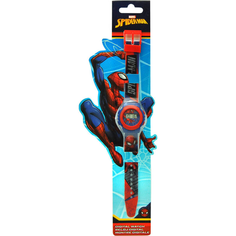 Marvel Spiderman digital watch Nerdscape