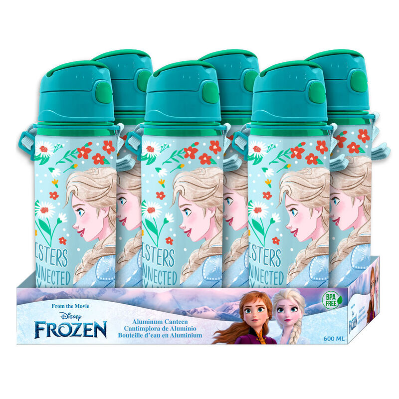 Disney Frozen aluminium bottle 600ml Nerdscape