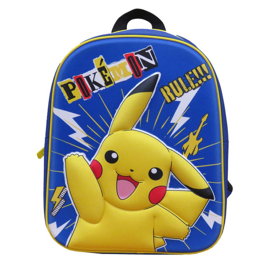Pokemon Pikachu 3D backpack 30cm - Nerdscape