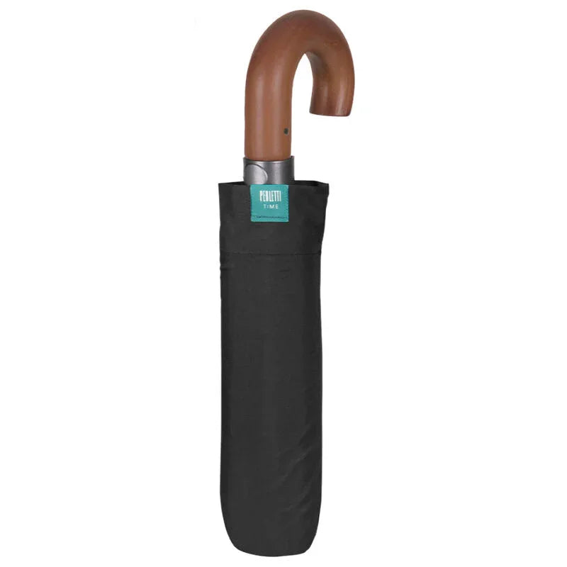 Black automatic folding umbrella 58cm Nerdscape